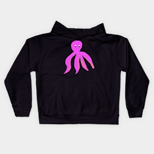 OCTOPUS VECTOR ILLUSTRATION Kids Hoodie